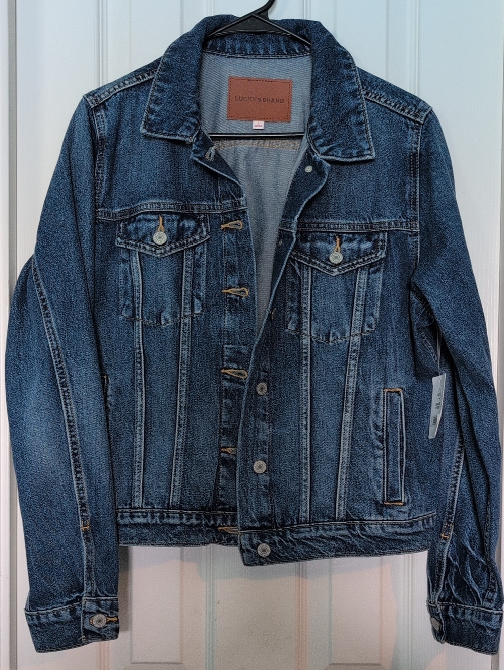 Lucky Brand Women's Indigo Blue Denim Jacket